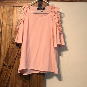 Cold shoulder top